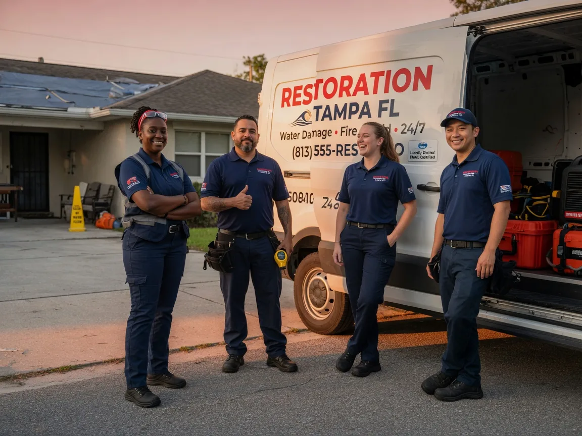 Water Damage Restoration company in Temple, ME