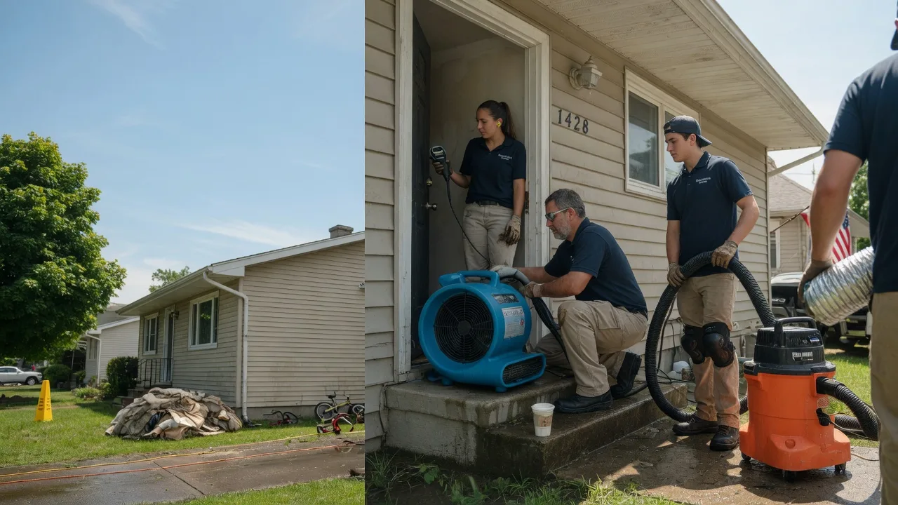 Water Damage Restoration in Temple, ME near me